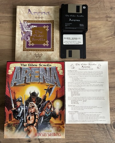The elder scrolls arena ibm - scrolls,