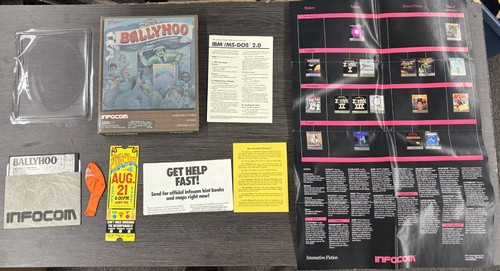 Ballyhoo infocom gioco ibm - gioco,