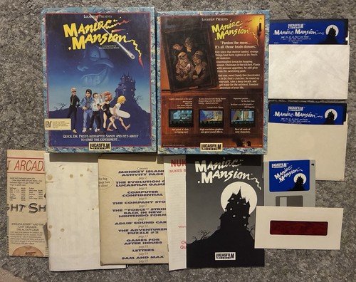 100 autentico maniac mansion - 100%,