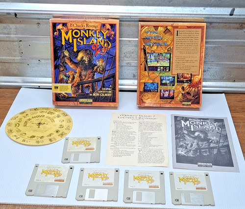Floppy disk monkey island - monkey, 2