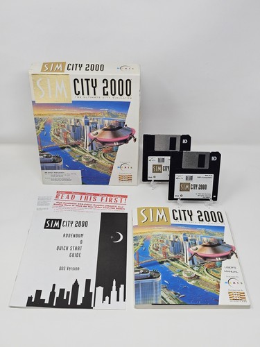 Simcity 2000 ibm 5 - pc, 3,5"