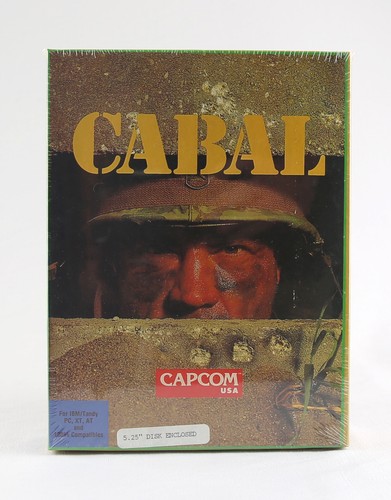 Sigillato cabal 1988 - 1988, capcom
