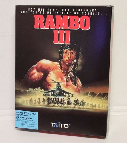 Taito rambo iii computer game - taito,