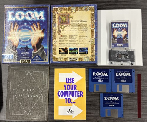 Loom lucasfilm big box gioco - big,